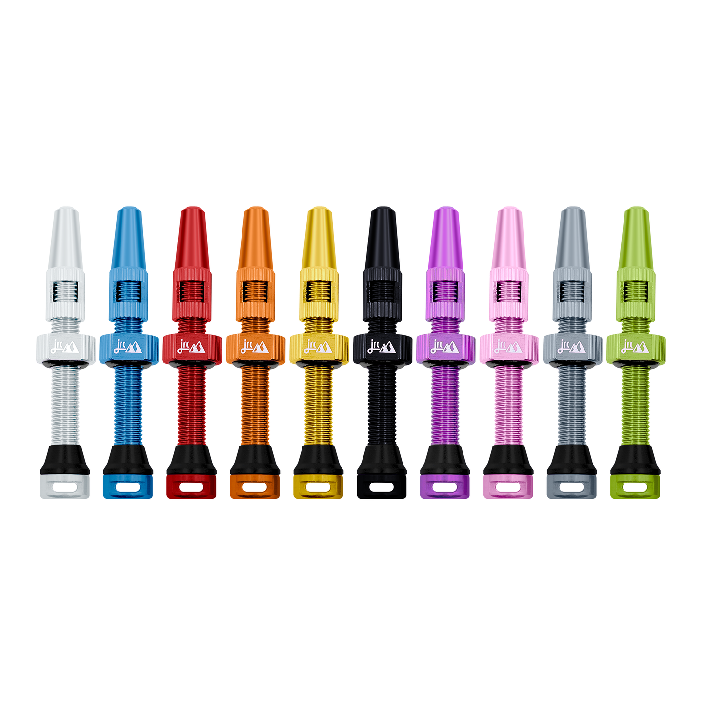 44mm Aluminium Tubeless Valve Set - JRC Components