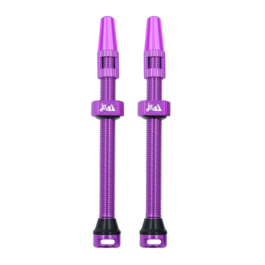70mm Aluminium Tubeless Valve Set - JRC Components