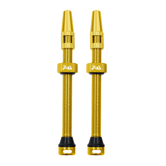 70mm Aluminium Tubeless Valve Set - JRC Components