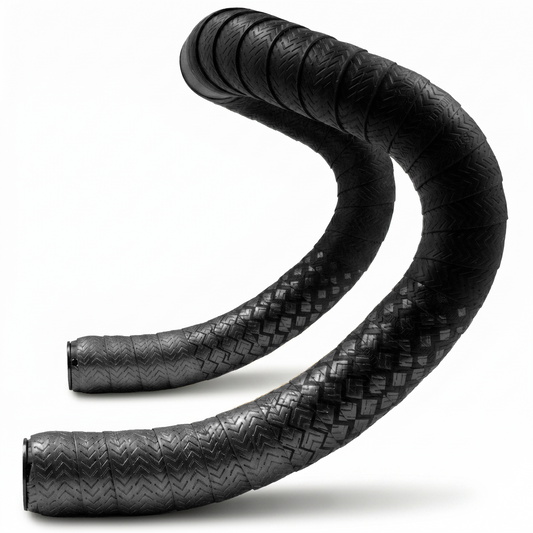 Black, JRC Components Orimono metallic bicycle handlebar tape