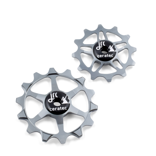 Gunmetal, lightweight aluminium 12/14 tooth ceramic pulley wheel set for SRAM Eagle MTB