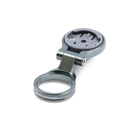 Gunmetal, lightweight aluminium Ridge headset mount for Wahoo