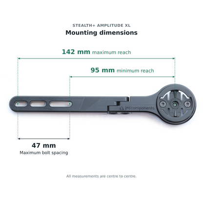 Stealth+ Premium Amplitude Mount | Garmin