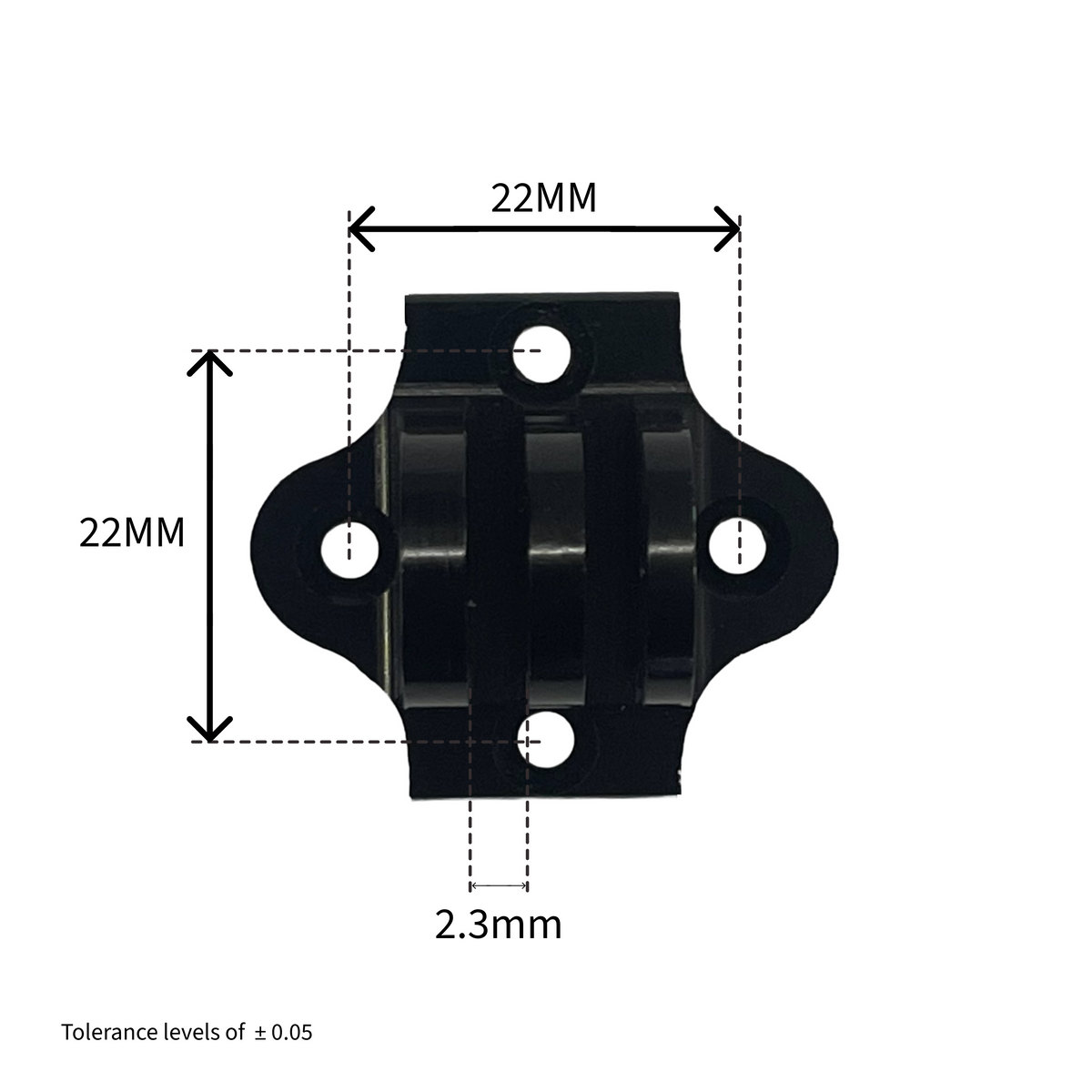 Friction Adaptor for GoPro, GoPro compatibility infographic
