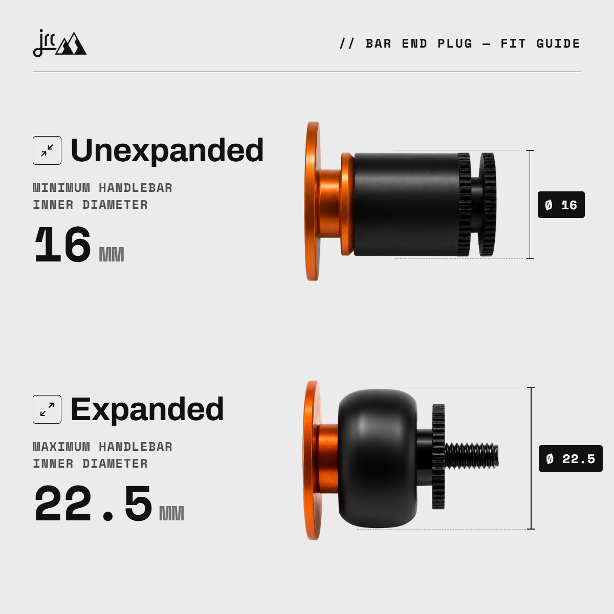 Aluminium Handlebar End Plugs