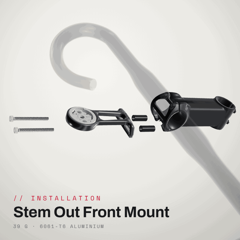 Stem Out Front Mount - Wahoo