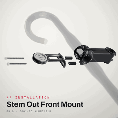 Stem Out Front Mount - Wahoo
