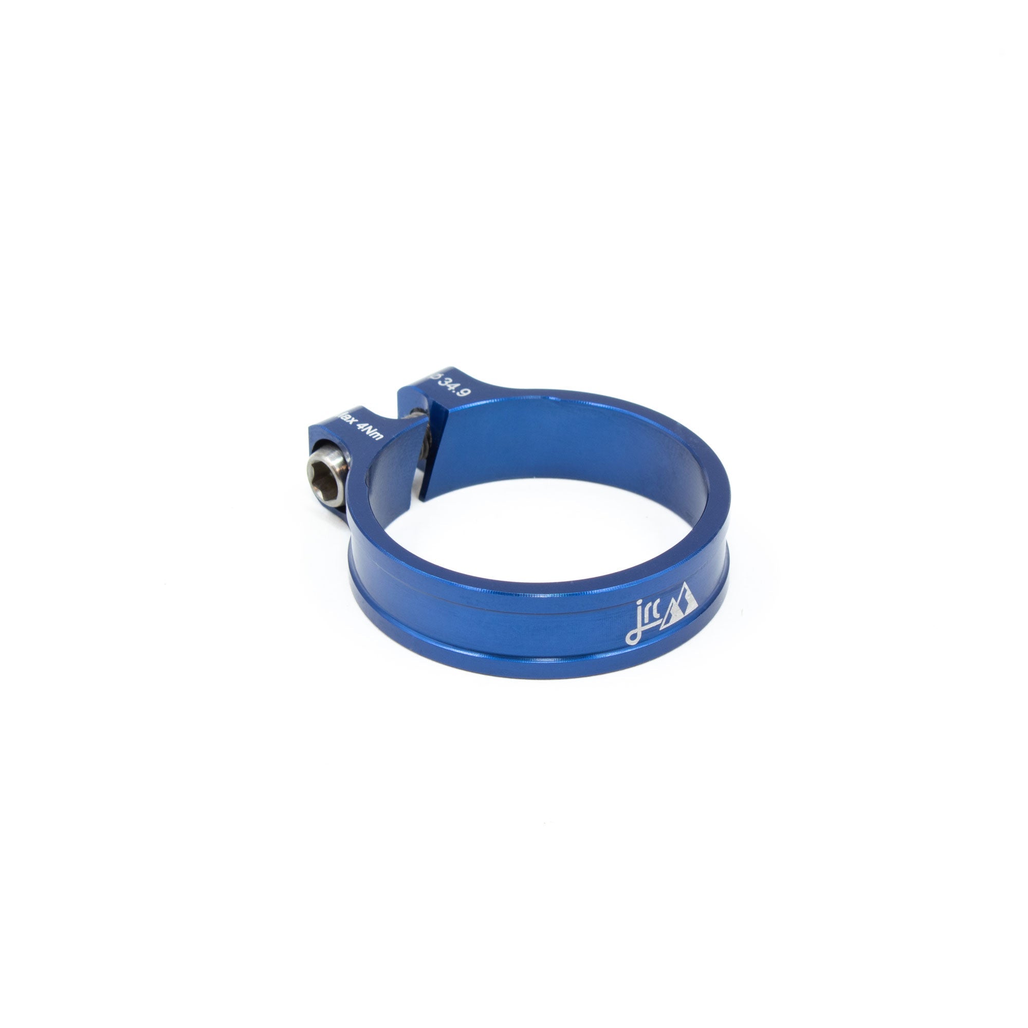 Blue 2024 seatpost clamp